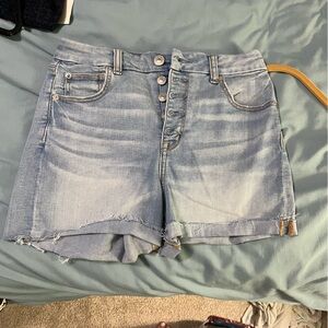 Curvy High Rise Shorts